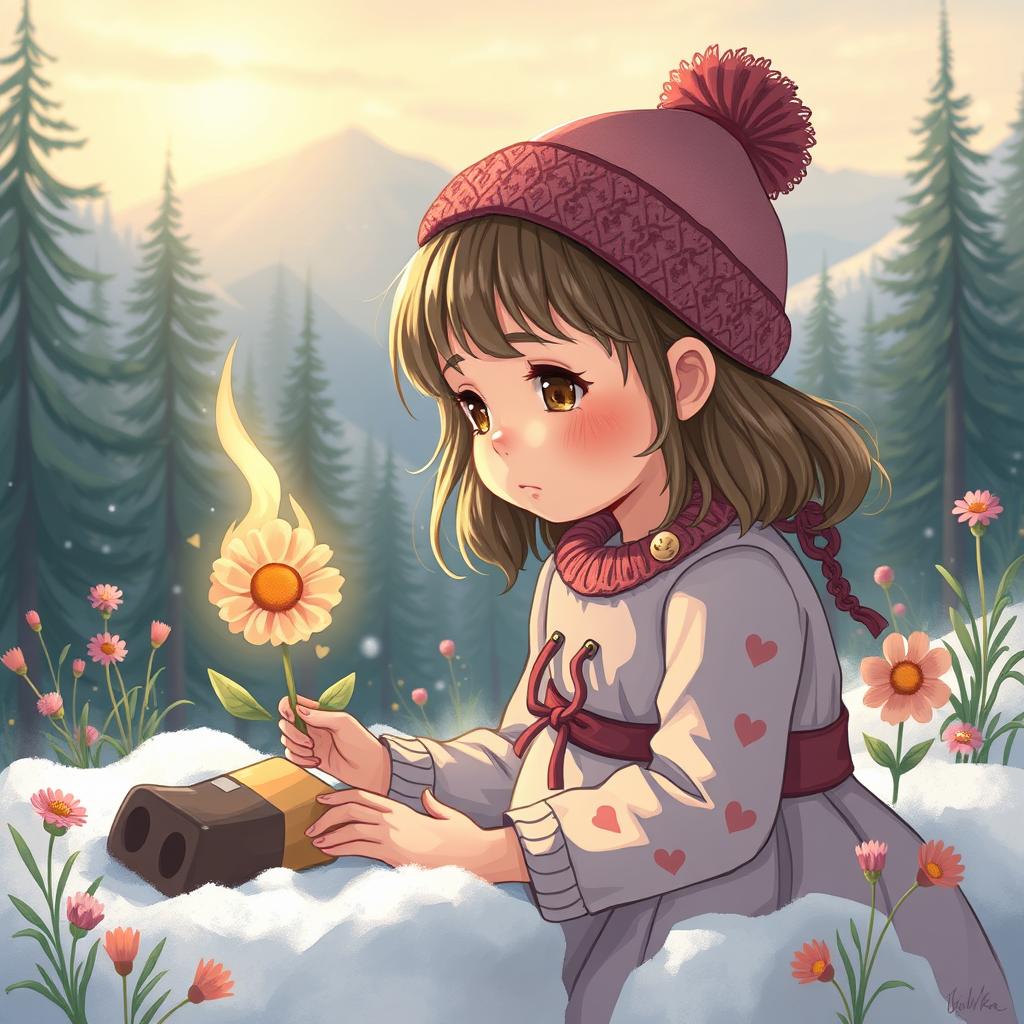 Ребенок играет с игрушкой на природе.